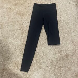 Women’s high rise athletic Black Leggings